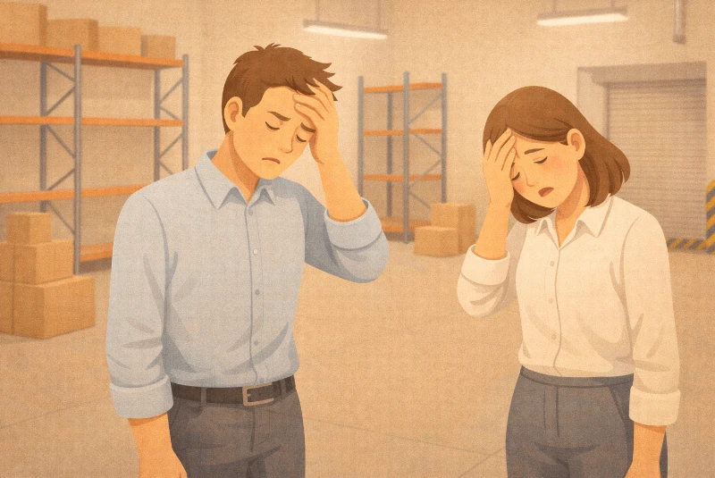 Entrepôt non approvisionné