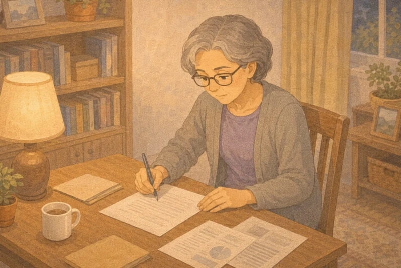 femme rédigeant une lettre de saisine à la DGCCRF pour pratique commerciale trompeuse